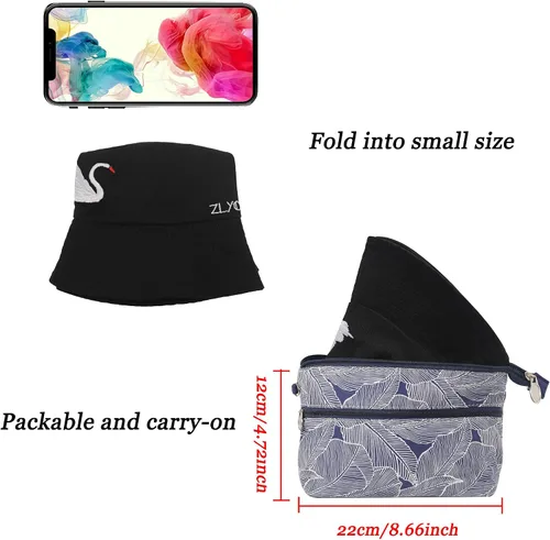 Vista 95 de ZLYC Gorra de pescador bordada de moda unisex para hombres y mujeres