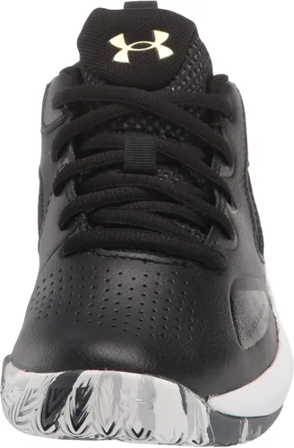Vista 2 de Under Armour Tenis de baloncesto unisex para niños preescolares Lockdown 5, Negro