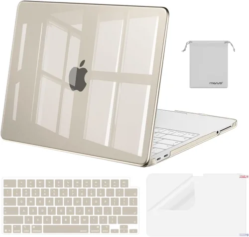 Vista 12 de MOSISO Compatible con MacBook Neo Case 13 pulgadas 2026 A3404 A18 Pro Chip Rubor