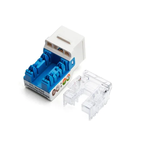 Vista 75 de TRUE CABLE Conector Keystone Cat5e, sin blindaje (UTP), perforado de 90 grados, PoE++ (4PPoE) 100W, certificación UL, verificado ETL, certificado