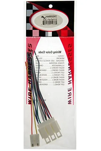 Vista 2 de Harmony Audio Compatible con 1984-1988 Pontiac Fiero HA-7016771 Adaptador de arnés de radio estéreo de fábrica al mercado de accesorios