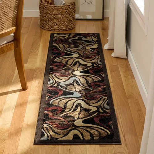 Vista 2 de Home Dynamix Tapete colección premium, Polipropileno, Negro