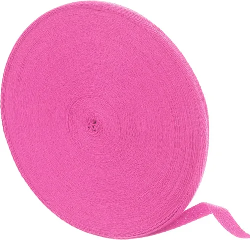 Vista 92 de uxcell Cinta de sarga de algodón de 50 yardas, cinta de espiga de 3/8 pulgadas para coser ropa, manualidades (azul)