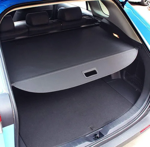 Vista 2 de kaungka Cubierta de carga retráctil compatible con Kia EV6 2022 negro blindaje de maletero