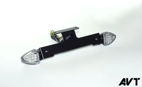 Vista 6 de AVT 2014-2016 FZ-09 Fender Eliminator NI Kit - Señales de giro LED FLUSH