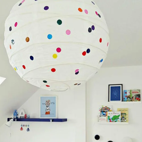 Vista 8 de Calcomanías de pared de lunares coloridos, pegatinas de pared de puntos de acuarela para niños, bebés, niñas, adolescentes y habitación de guardería
