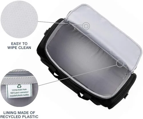Vista 22 de Travelpro Maxlite 5 - Bolsa de viaje ligera para viajes nocturnos, con compartimento inferior caído, bolsa de viaje