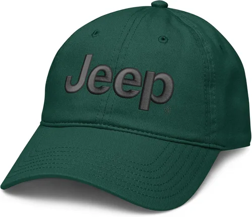 Vista 6 de Jeep Gorra ajustable con capucha bordada, gorra de béisbol Negro