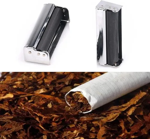 Vista 4 de Rodillo del cigarrillo de los 70MM con la tapa, fabricante de cigarrillos de la máquina del balanceo del cigarrillo del metal 229.7 ft m