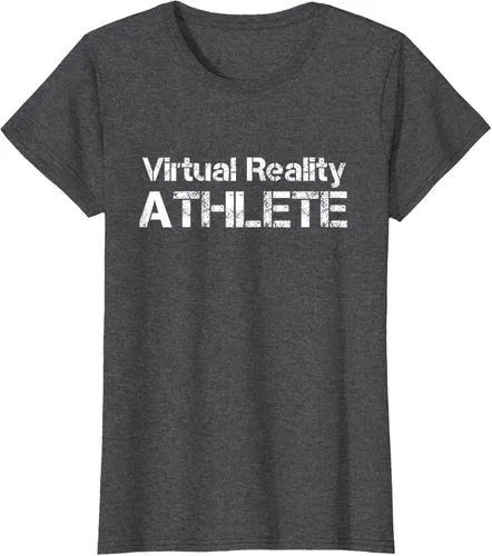 Vista 4 de Virtual Reality ATHLETE for VR Gamers Camiseta, Negro, S