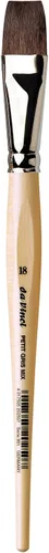 Vista 45 de Da Vinci Watercolor Serie 5830 CosmoTop Mix B Pincel para pintar, Mezcla sintética/natural para lavado plano, Tamaño 10