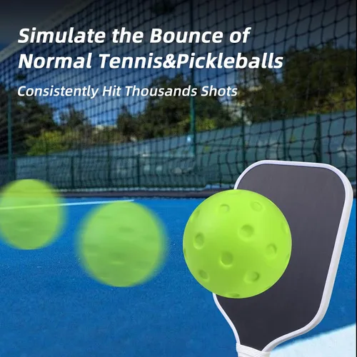Vista 6 de MYKUJA Bolas de pickleball de espuma, bolas de espuma silenciosas para práctica de tenis y pickleball, bolas silenciosas para reducir el ruido