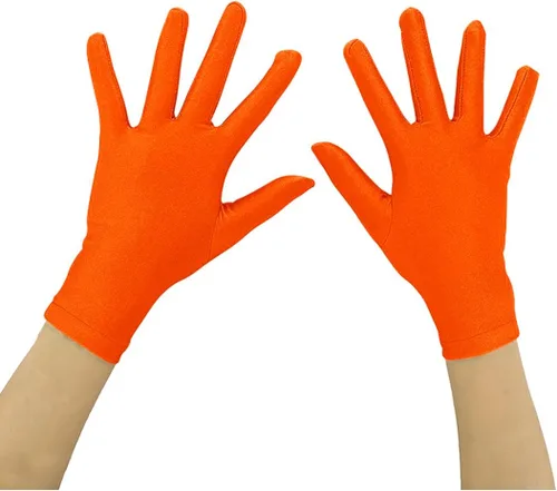 Vista 12 de Ensnovo Guantes de disfraz de dedo completo de elastano para niñas de 5 a 18 años