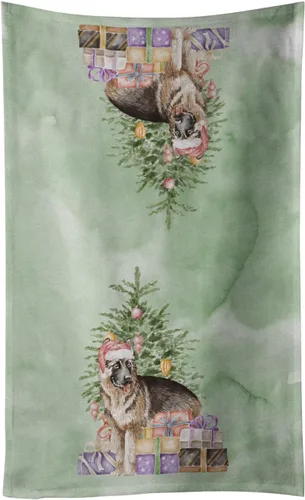 Vista 50 de Caroline's Treasures Toalla de cocina Christmas English Bulldog #2, 15 X 28, multicolor