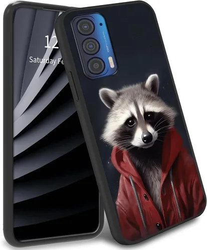 Vista 12 de Funda delgada para Moto Edge 2021 TPU con diseño de hojas de arte, cubierta de protección de cuerpo completo de goma de gel suave para Motorola Edge