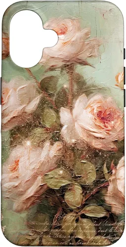 Vista 32 de Vintage Antique English Roses Garden Victorian Art Case for iPhone 17