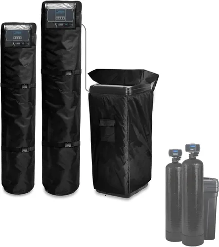 Vista 14 de Bitubi Chaqueta de neopreno suavizante de agua, suavizante de agua para exteriores y cubierta para tanque de filtro para evitar la sudoración