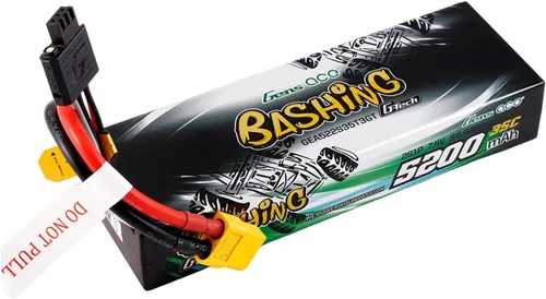 Vista 4 de Gens ace 5200mAh 2S1P 35C 7.4V G-tech Bashing Series Lipo Battery Pack Hardcase 24# con EC3, T y XT60 adaptador (2 piezas)