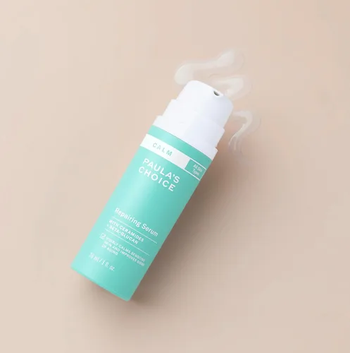 Vista 5 de Paula's Choice Suero reparador CALM para pieles sensibles, calma y alivia el enrojecimiento, hidratación ligera con ácido hialurónico para todo tipo