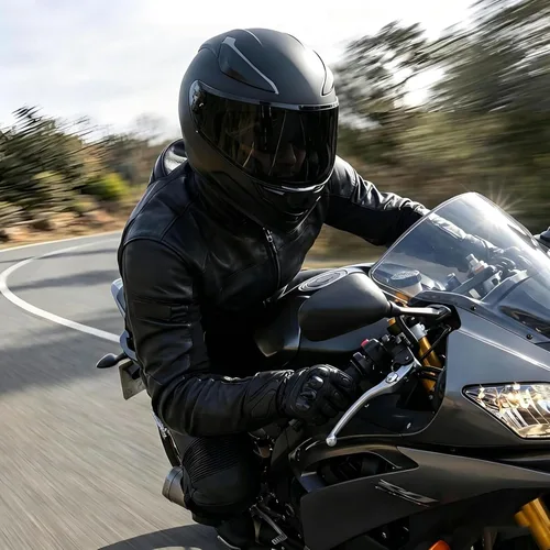 Vista 7 de Casco de motocicleta con Bluetooth, casco modular de motocicleta abatible con auriculares de intercomunicación Bluetooth, cascos de doble visera