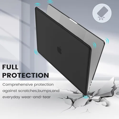 Vista 3 de iCasso Funda para MacBook Air de 15 pulgadas 2025 2024 2023 versión A3241 M4 A3114 M3 A2941 M2 Chip, carcasa rígida, funda, protector de pantalla