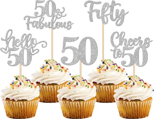 Vista 90 de 30 piezas de adornos para cupcakes de 12 cumpleaños feliz, brillantes doce, hola 12, felicitaciones a 12 años, adornos para cupcakes, 12