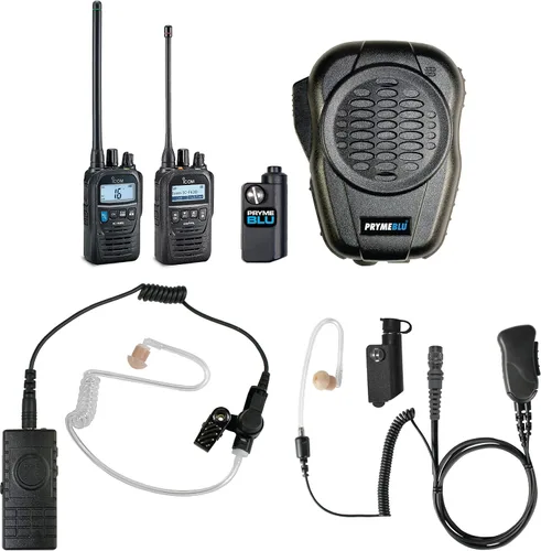 Vista 2 de PRYMEMAX™ BTH-600-MAX Micrófono de altavoz Bluetooth para radios de 2 vías con Bluetooth integrado o un adaptador PRYMEBLU® y teléfonos