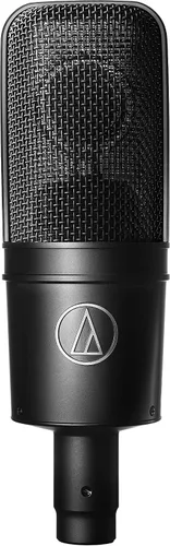 Vista 8 de Audio-Technica Micrófono de estudio AT4040 incluido con brazo de micrófono profesional + cable XLR de 20 pies + filtro de pantalla de viento + paño