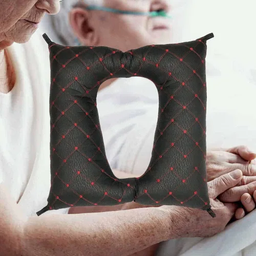 Vista 5 de Cojín de asiento de inodoro para ancianos, almohadilla suave antidecúbito para silla de ruedas, almohadilla de cómoda para lactancia