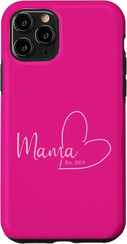 Vista 10 de Funda para iPhone 15 Mama Established 2024