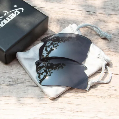 Vista 3 de Walleva Lentes de repuesto para gafas de sol Oakley Flak 2.0 - Múltiples opciones disponibles