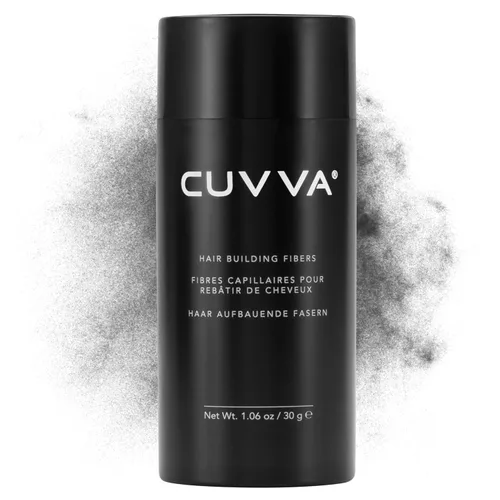 Vista 27 de CUVVA Fibras capilares para adelgazar el cabello, corrector de pérdida de cabello con queratina, cabello más grueso en 15 segundos, botella de 0.87