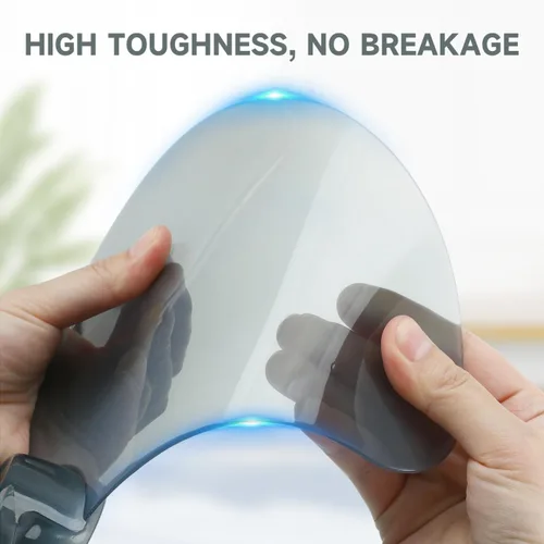 Vista 6 de Angoily Cuchillas de repuesto con cubierta de tuerca para mesa doméstica y ventiladores de pie, cuchillas de plástico fáciles de instalar