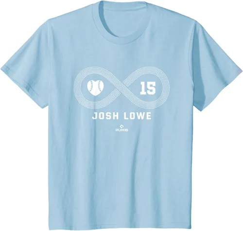 Vista 10 de Camiseta Infinite Love Josh Lowe Tampa Bay MLBPA, Negro