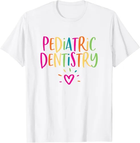 Vista 48 de Pediatric Dentistry - Camiseta de manga corta para dentista