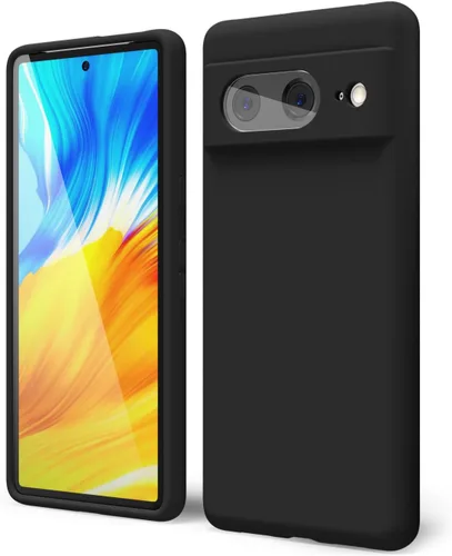 Vista 112 de oakxco para Google Pixel 6A Funda de teléfono de silicona líquida, diseño estético lindo y delgado para mujer y niña, cubierta de gel suave, lisa