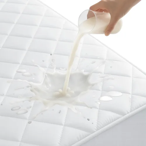 Vista 11 de Protector de colchón tamaño individual, protector de colchón impermeable ajustable hasta 16 pulgadas de profundidad, funda de colchón suave