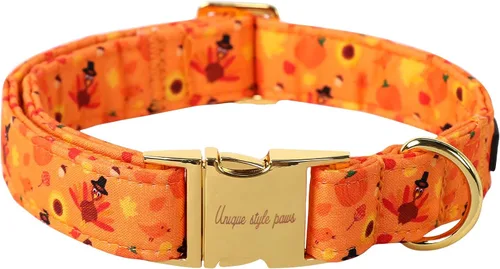 Vista 40 de Unique style paws Collar de perro con hebilla de plástico con colgante, collar de cachorro para primavera y verano, traje de baño para fiesta