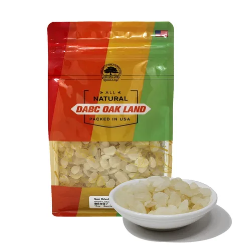 Vista 13 de DABC OAK LAND Goma de Durazno Silvestre, Flor de Durazno Comestible 100% Natural, Lágrimas Tao Jiao Resina de Durazno, 滋補抗皺 桃膠 Estimulante