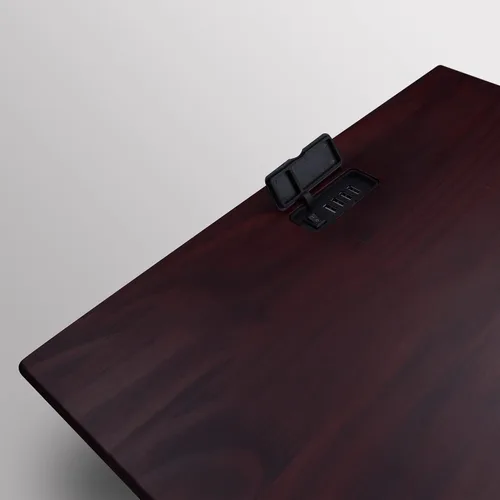 Vista 13 de Casual Home Owl - Mesa de noche blanca con puerto USB