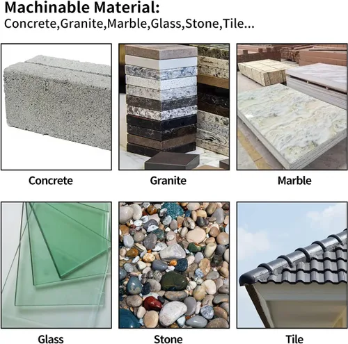 Vista 6 de 4Set Papel de lija de diamante Pulido Papel Abrasivo - Azulejo de Lijado Piedra Mármol Concreto Cerámica Vidrio 60-400Grit