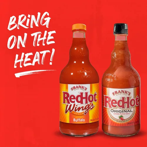 Vista 19 de Salsa de pimienta cayera Redhot Original de Frank's, 23 oz