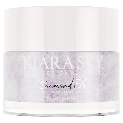 Vista 9 de Kiara Sky Diamond FX Acrylic - Polvo acrílico reflectante con purpurina para uñas - A-Peel-In