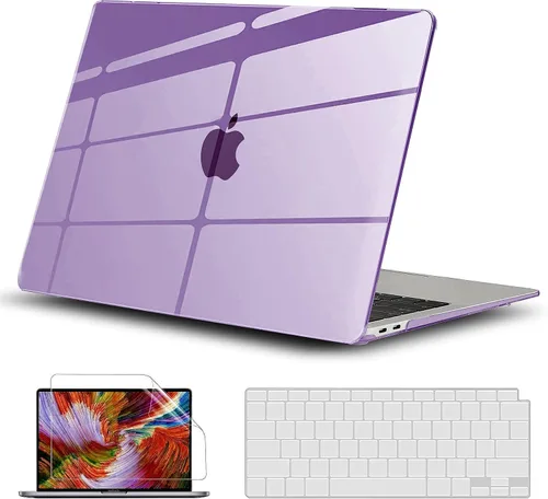 Vista 12 de GVTECH Funda para MacBook Air de 13 pulgadas (2010-2017) A1369 A1466 carcasa rígida de plástico, carcasa negra