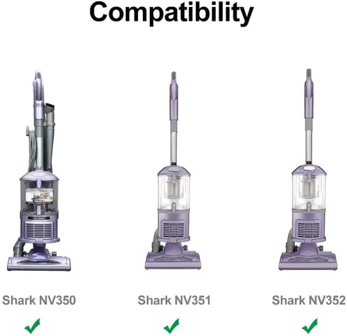 Vista 5 de Filtro de manguera de vacío compatible con Shark Navigator Lift-Away NV350 NV351 NV352 NV355 NV356E NV357 NV360 NV370 NV391 UV440 piezas de repuesto