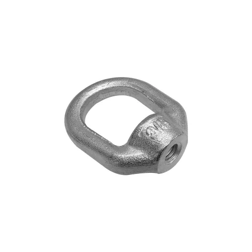 Vista 2 de 2 PC 3/8 "Anillo de tuerca de ojo roscado oval elevación marina forjado estilo SS T316 WLL 1,160 LBS Cap