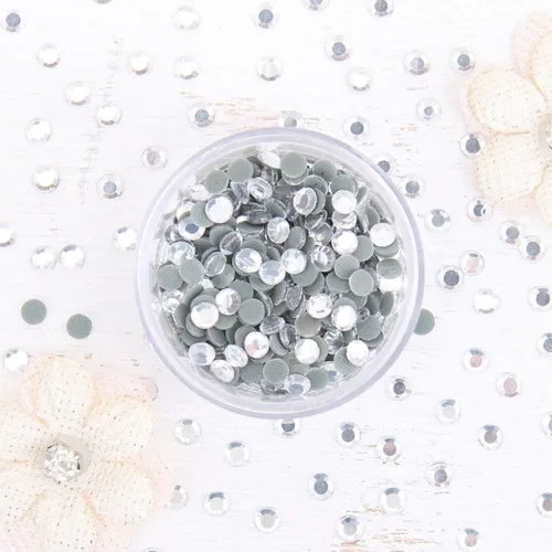 Vista 68 de Estrás para aplicar con calor - 6SS, 10SS, 16SS, 20SS, 30SS - 32 colores Iron-on hotfix rhinestones - add brilliant sparkle to apparel, denim