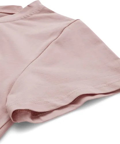 Vista 4 de SweatyRocks - Camiseta corta de mangas cortas de verano para mujer con estilo desgastado