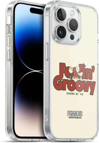Vista 42 de Head Case Designs Funda de gel suave con licencia oficial de Peanuts Freak Flag Fly Woodstock 50th compatible con Apple iPhone 7 Plus/iPhone 8 Plus