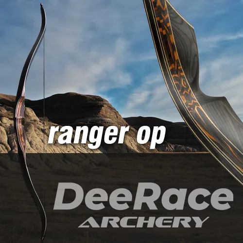 Vista 7 de DEERACE Arco largo Ranger de 60 pulgadas, arco tradicional de una pieza, 25-60 libras de madera para la mano derecha